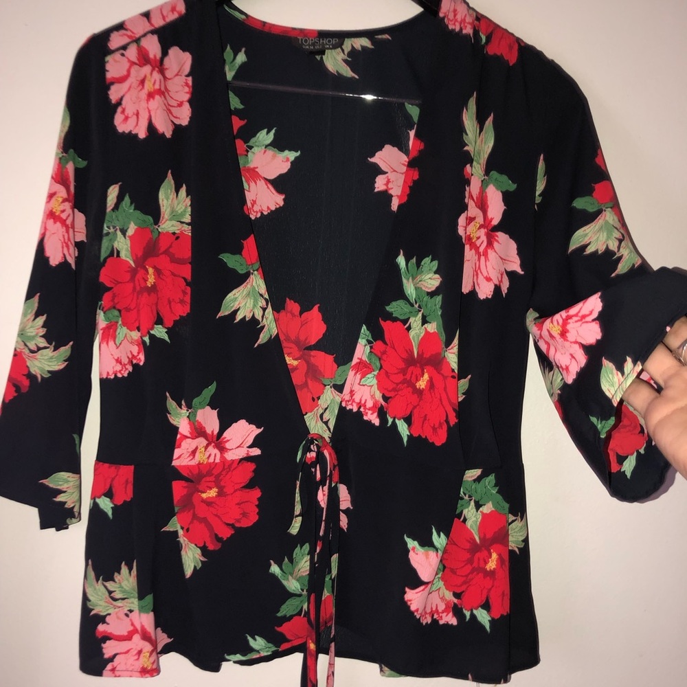 Top shop blouse size 2/small